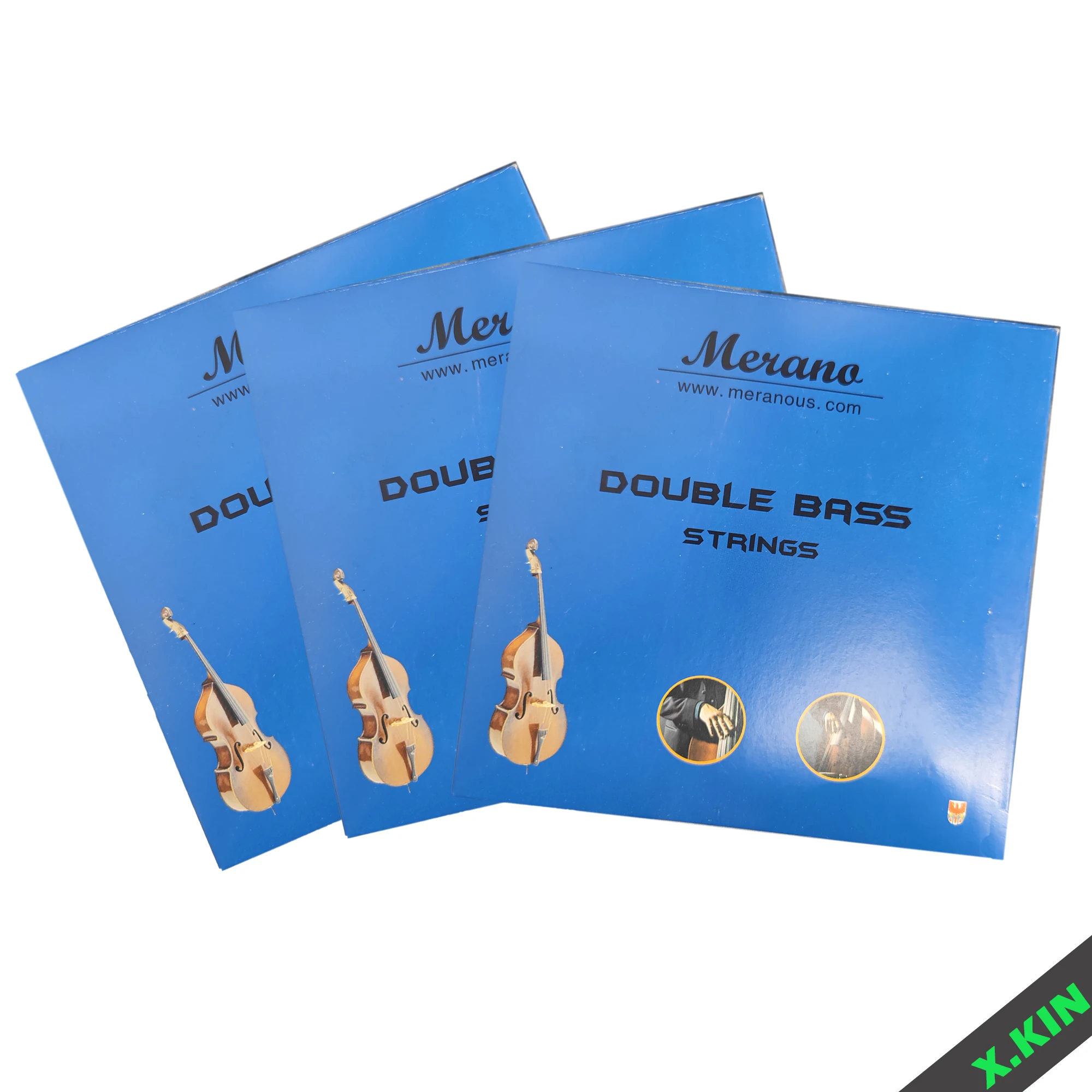 Bass Strings 4/4 Double Bass Strings High Quality Meiana B-Grade Double Bass Strings 4Pcs/Set Aluminum Magnesium Bass Strings