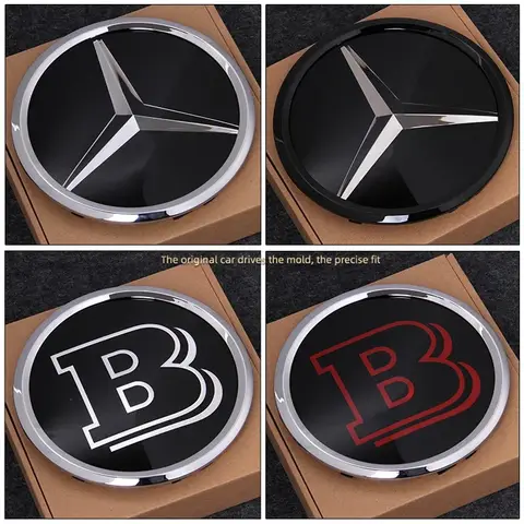 Front Grille Star OE Style Emblem Chrome Silver For Mercedes Benz W253 W204 W205 W213 W176 W246 W205 W212 W251 W166 X156 X204