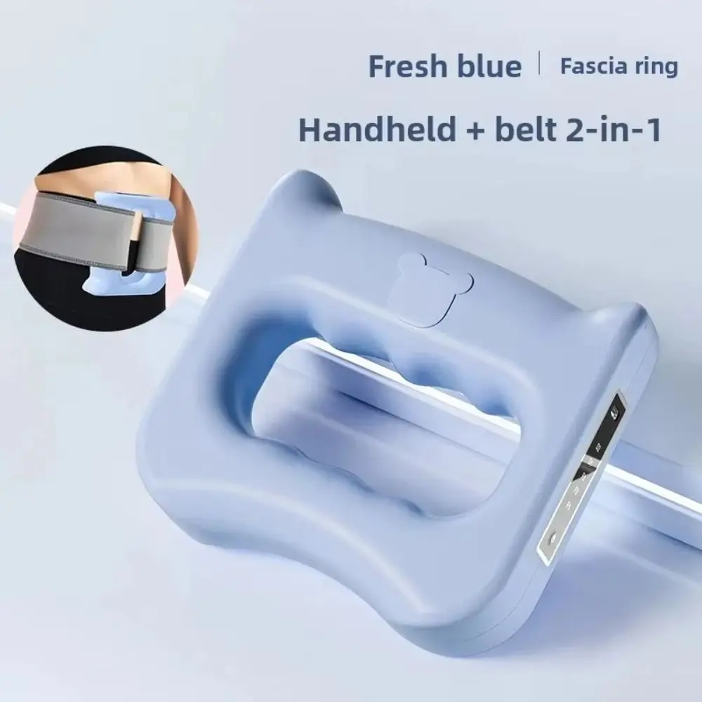 Masajeador de anillo de Fascia multifuncional, vibración, aliviador muscular automático, fácil de operar, Mini máquina, masajeador de oscilación de grasa