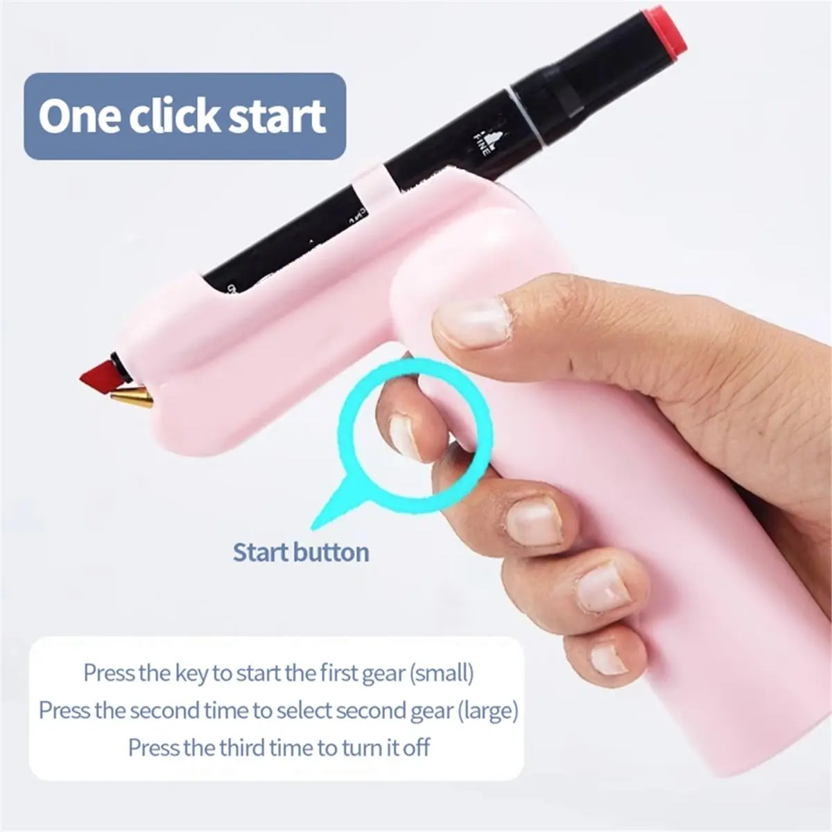【Best Seller】Art Electric Pen Airbrush Airbrush Set Multi-Function Color Inkjet Painting Brush Washable Spraying Painting