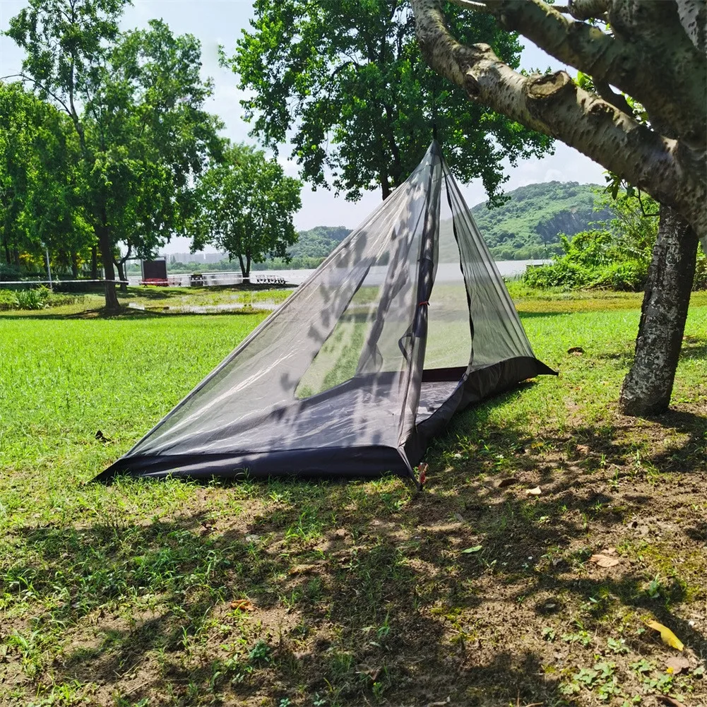 

Portable 2 Person Pyramid Tent with Waterproof PU4000 Rating and Oxford 210D Floor for Hiking Camping Outdoor Activities