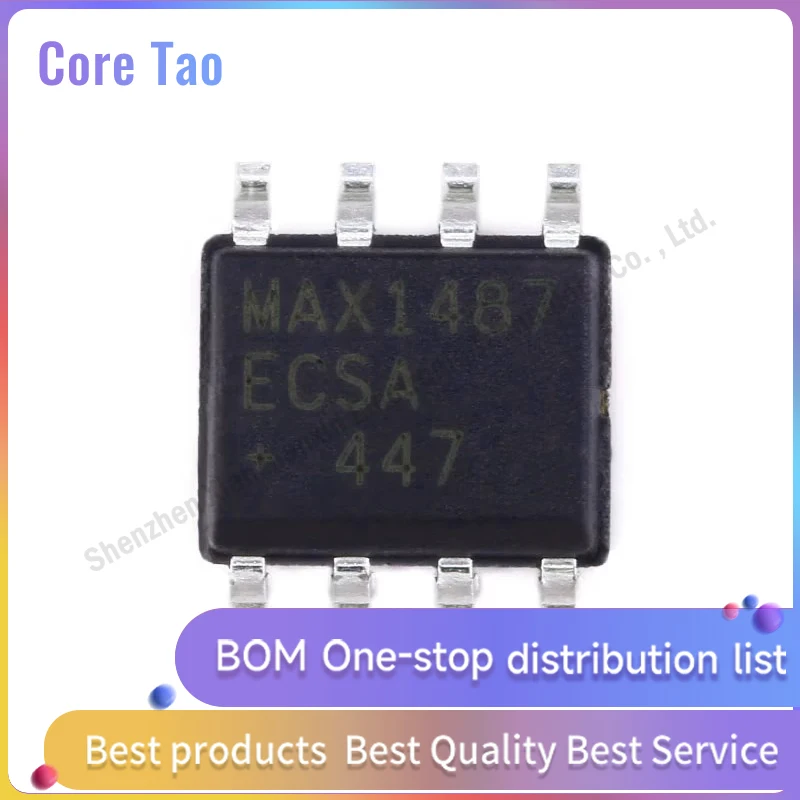 1pcs/lot MAX1487ECSA MAX1487 SOP8 Transceiver chip in stock