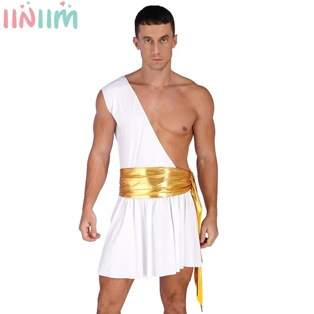 Mens Roman Toga Costume Ancient Greek Gods Senator Emperor Robe Uniform Halloween Party Cosplay Role Play Fancy Dress AliExpress 200000532