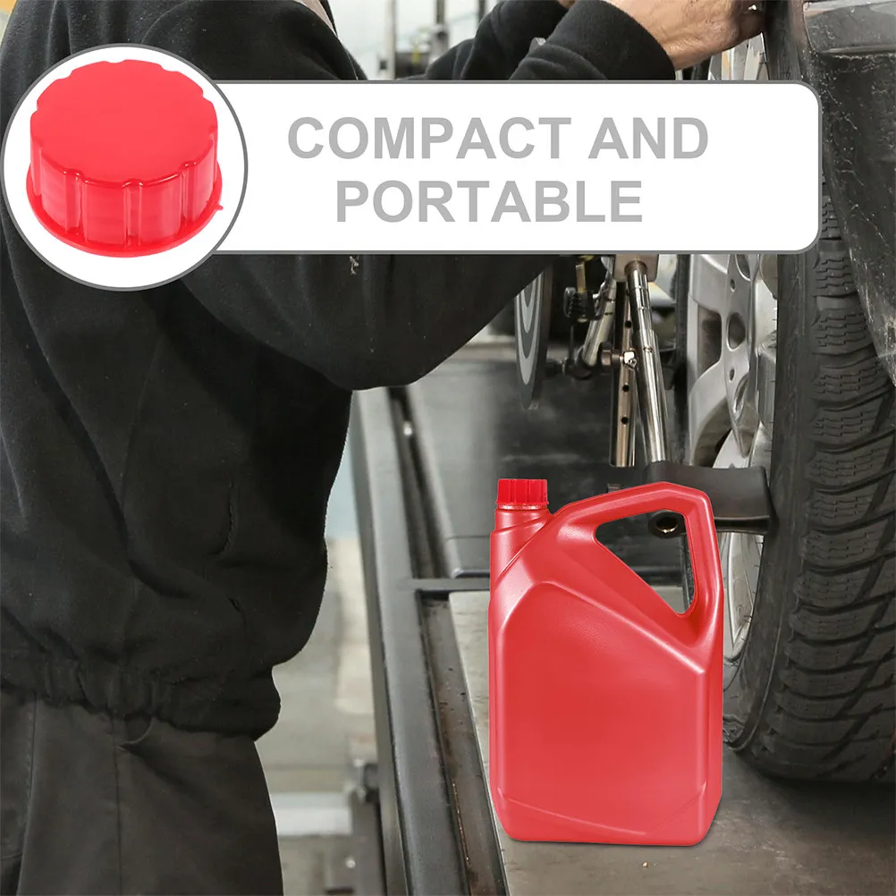 Solid Coarse Thread Gas Can Cap Replacement for Cans Heavy Duty PP Rubber Construction Prevents Fuel Leakage Gas Can