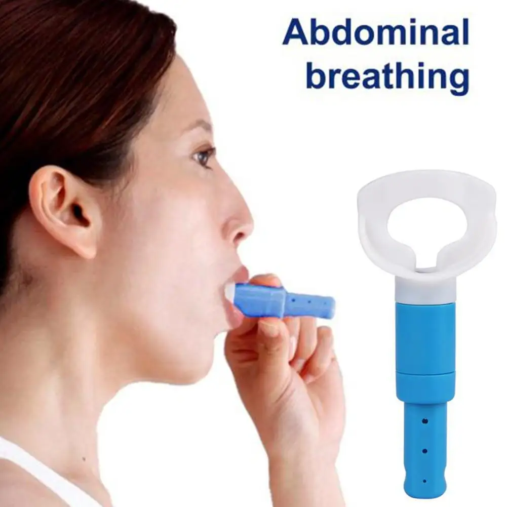 Abdominal Breathing Trainer Exercise Lung Face Respirator Fitness Equipment for Household Healthy Care Accessories