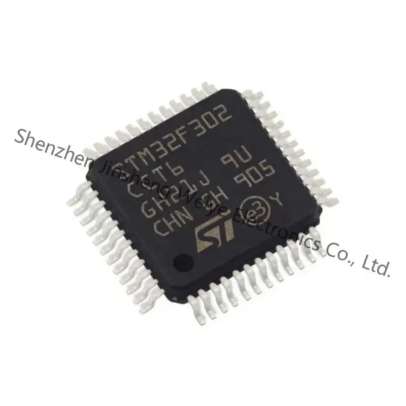 

STM32F302CCT6 MCU 32-bit ARM Cortex M4 RISC 256KB Flash 2.5V/3.3V 48-Pin LQFP T/R