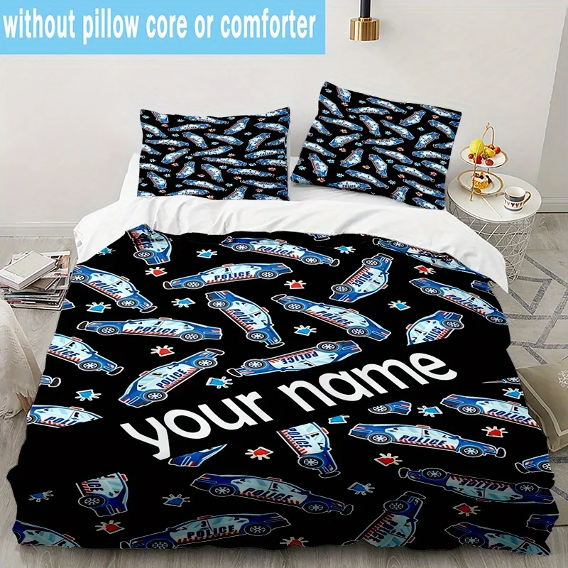 

Customized Name Bedding Set 3D Print Polyester Duvet Cover Single Twin Queen King Size for Home Decoration Birthday Gift