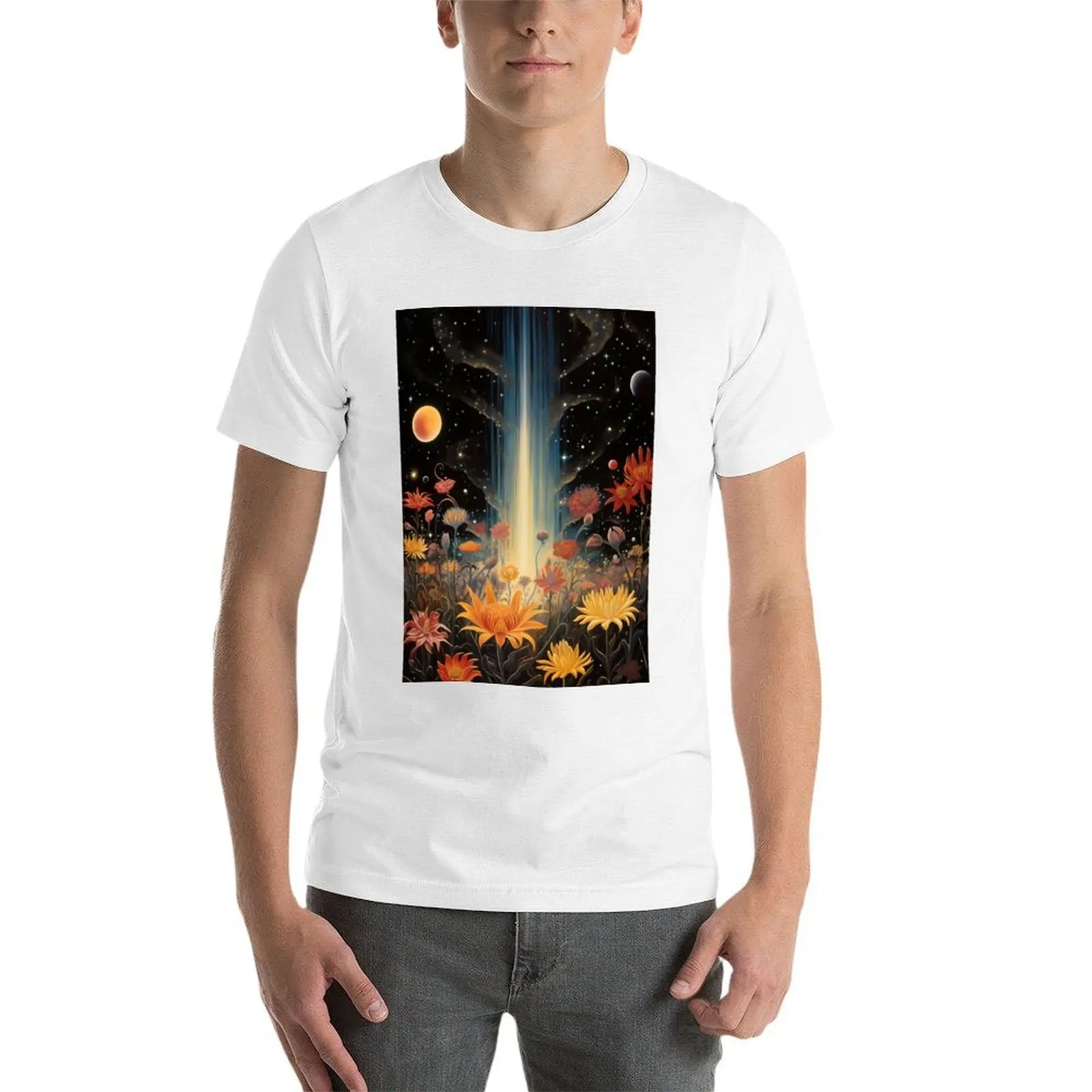 تي شيرت حكاية الفضاء تي شيرت مضحك تي شيرت رجالي تي شيرت مطبوع حسب الطلب