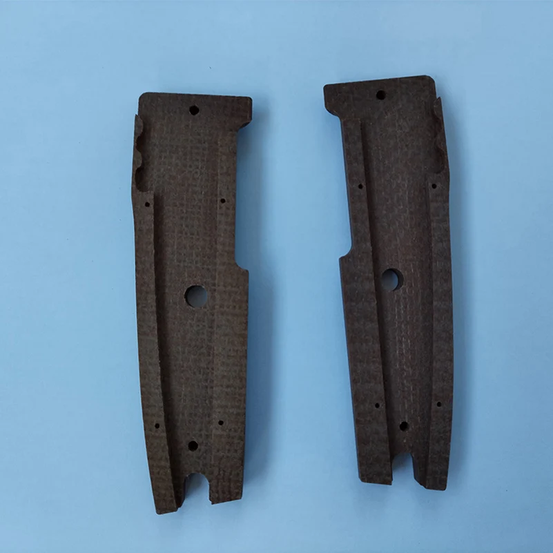 Imagem -03 - Personalizado Micarta Material Faca Grip Handle Scales Extreme Ratio Harpoon Facas Faça Você Mesmo Fazendo Acessórios Peças Patches Par