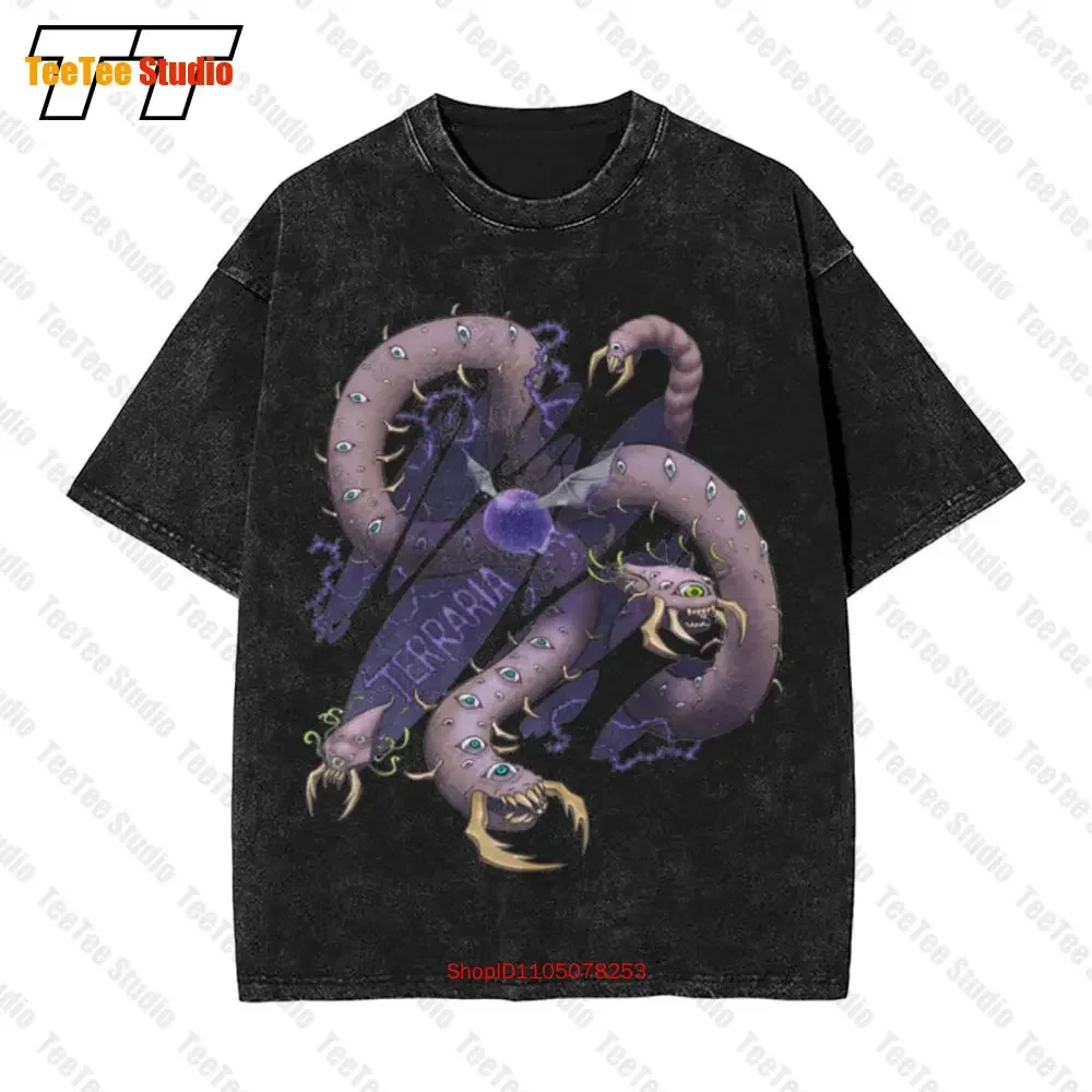 Terraria Eater Master Mode Vintage Oversized T-Shirt 7FJ2