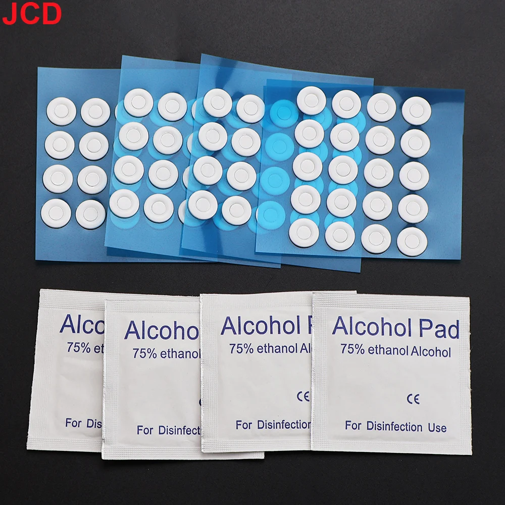 20/40/60 قطعة 10 مللي متر الماوس حافة منحنية دائرة صغيرة نقطة القدم ملصق وسادة للقدم لتقوم بها بنفسك دونات ماوس ملصق قوس حافة العالمي القدم ملصق #6