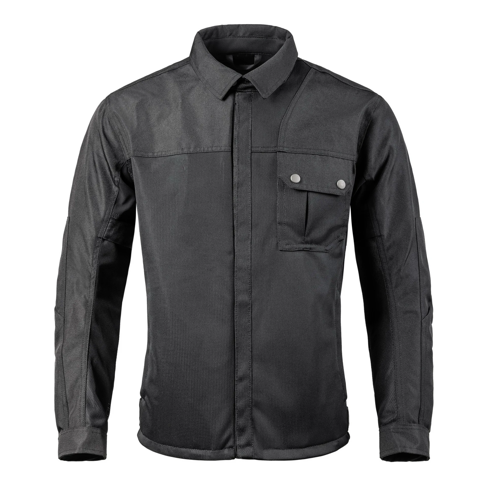 Summer Men Motorcycle Riding Jacket Anti Fall Breathable Durable Protective Gear for Motorbike Racing Light Comfortable