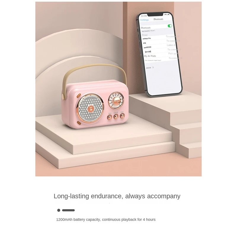 A16R-Family Outdoor Children's Karaoke Bluetooth Speaker Wireless Microphone Portable Card Subwoofer High Volume