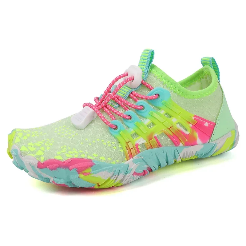 Scarpe da acqua bambini estate spiaggia cinque dita nuoto a piedi nudi scarpe da acqua colorate mare fiume pantofole bambini Sneakers nuovo