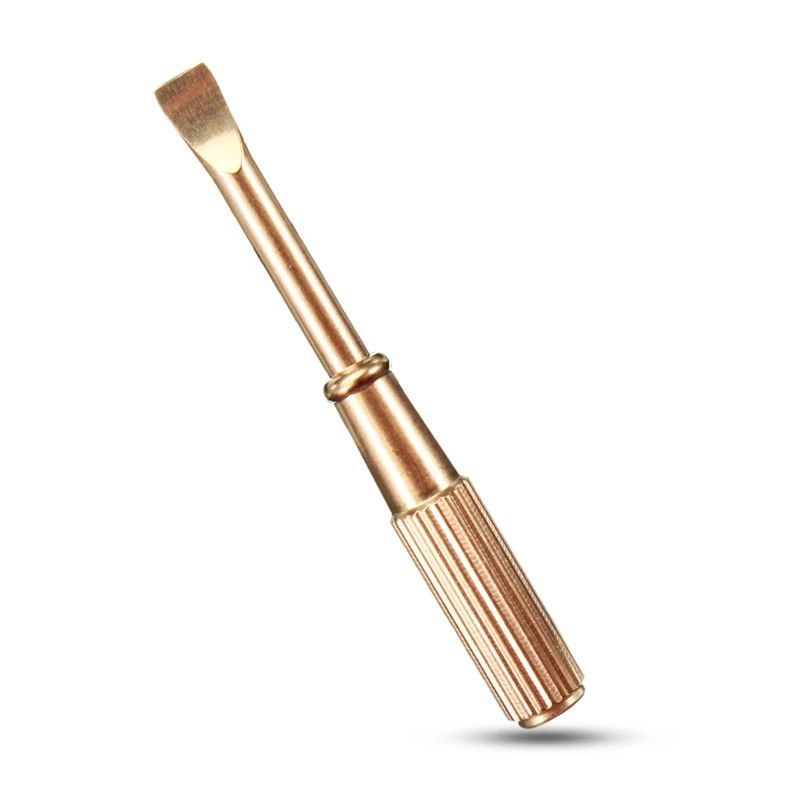 Portable Screwdriver Unique Design Slotted Flat Screwdriver Jewelry Repair Tools Drosphip