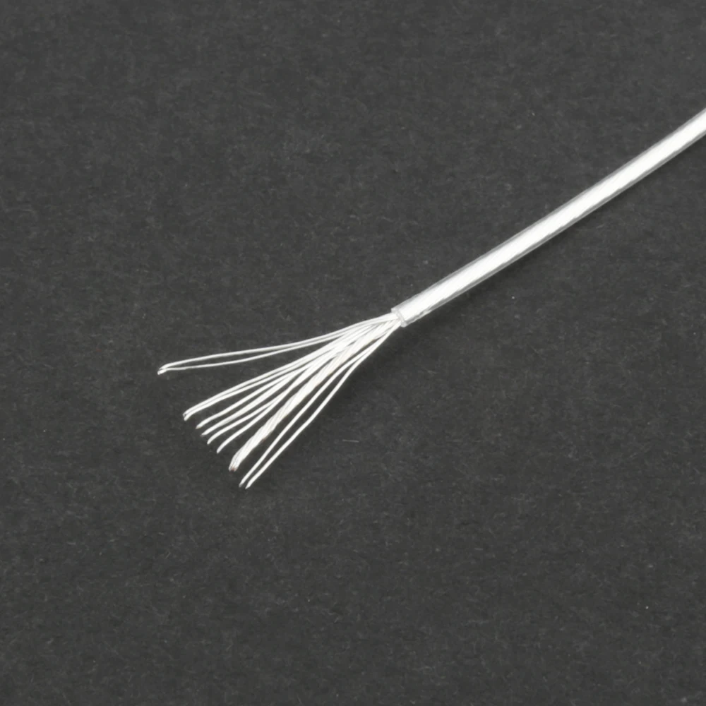10M 0,12~6mm² 6N OCC Versilbertes Audiokabel HiFi-Signalkabel für DIY-Kopfhörerkabel-Bastelprojekte – Detail 15