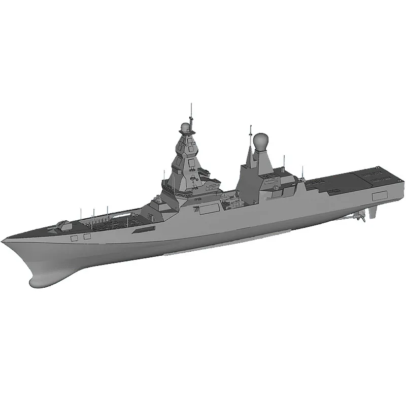 

Russian 23560 Type Shkval Destroyer 1/700 Resin 3D Printing Warship Model Ship Model Self-made Assembled Toy