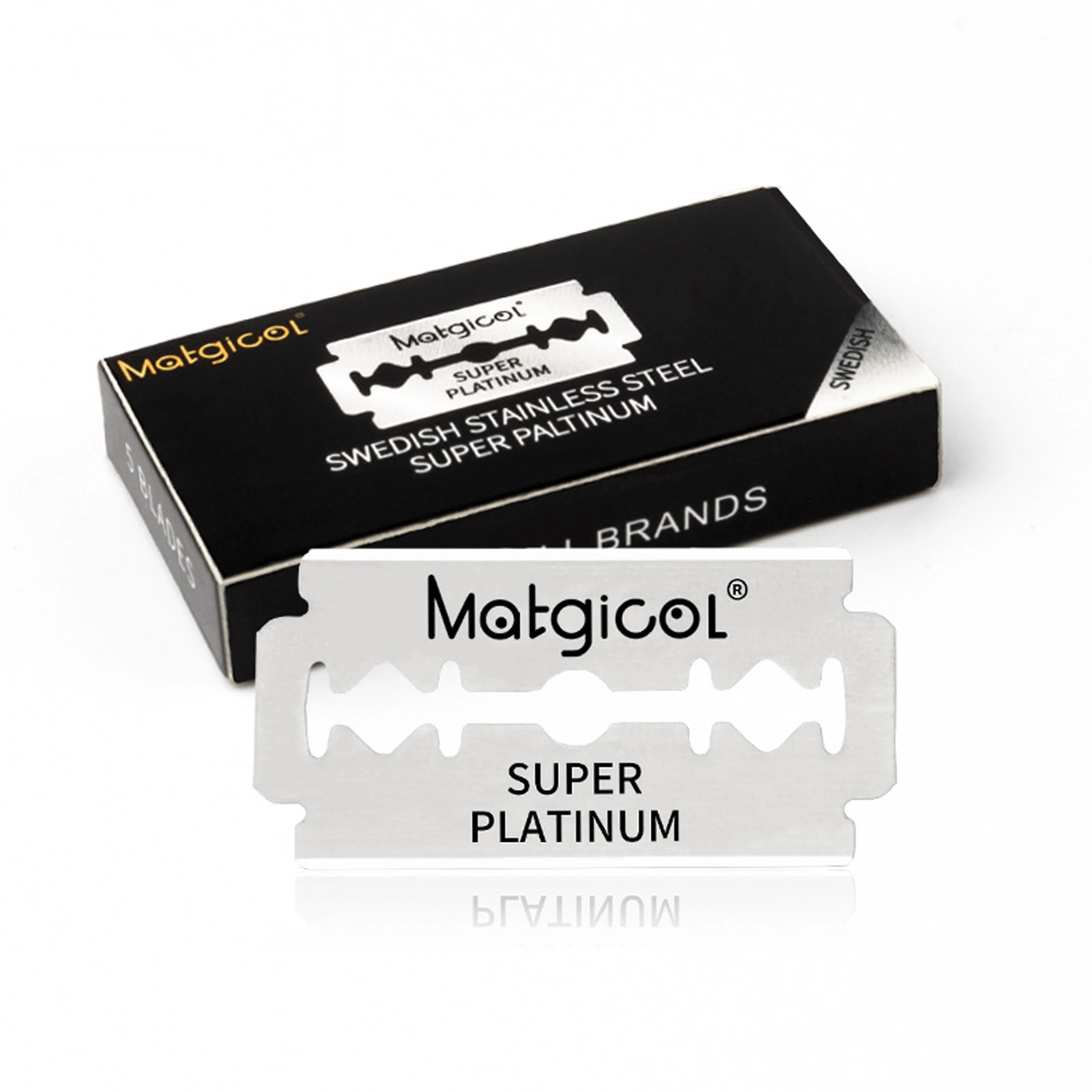 الجملة 30/50/100 قطعة مزدوجة حافة الحلاقة الحلاقة الرجال شفرات شفرات حلاقة سلامة شفرات الحلاقة المهنية الحلاق شفرة حلاقة