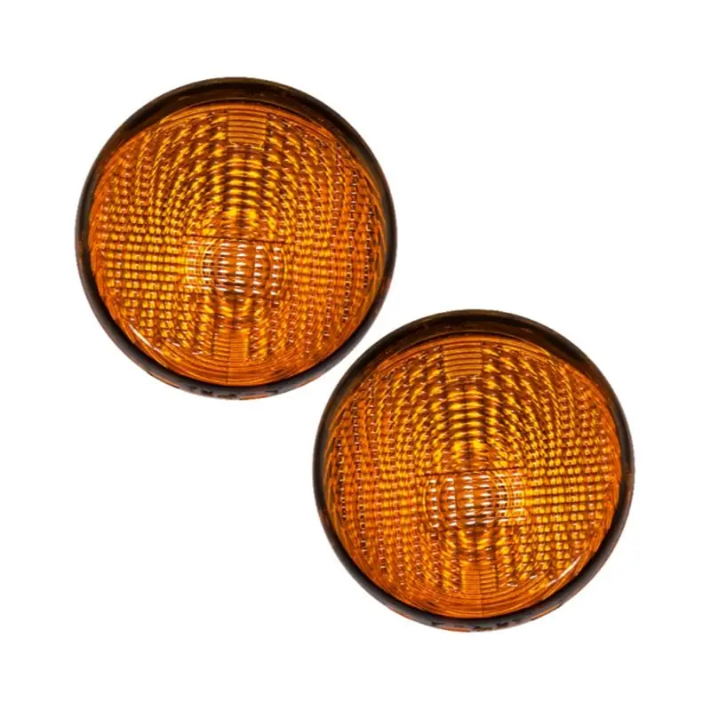 

Front Grille Turn Signal Light Left& Right 55077884AD 55077895AD For Jeep Wrangler 2007-2013