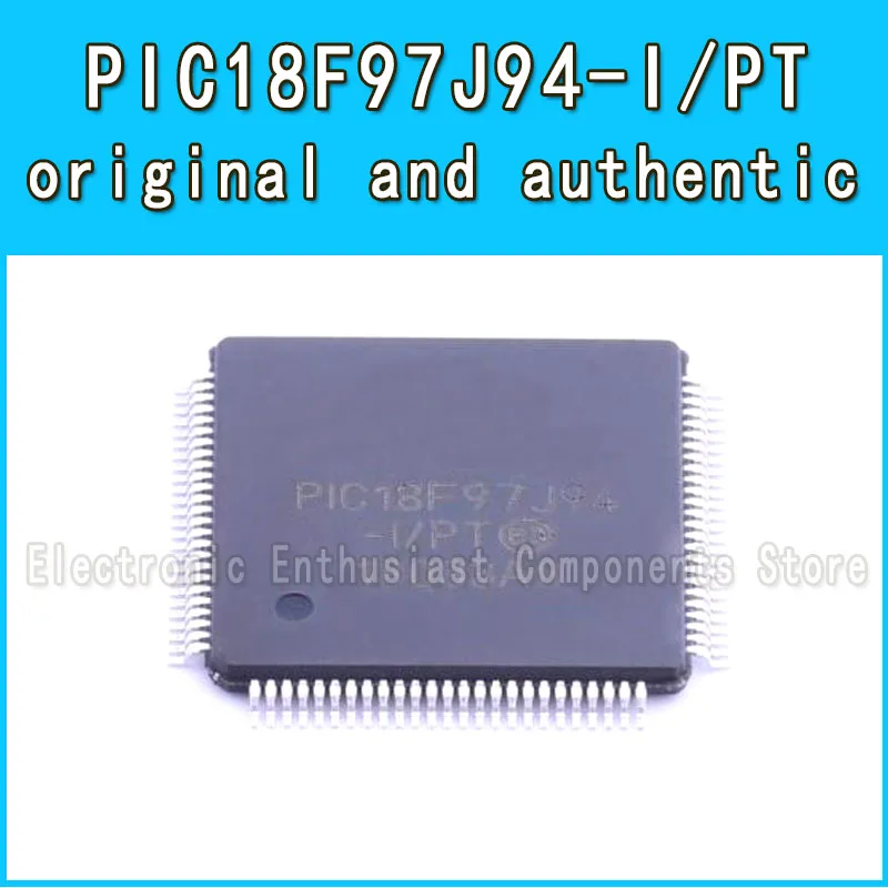 

5pcs/lot PIC18F97J94-I/PT PIC18F97J94 MCU 8BIT 128KB FLASH 100-TQFP