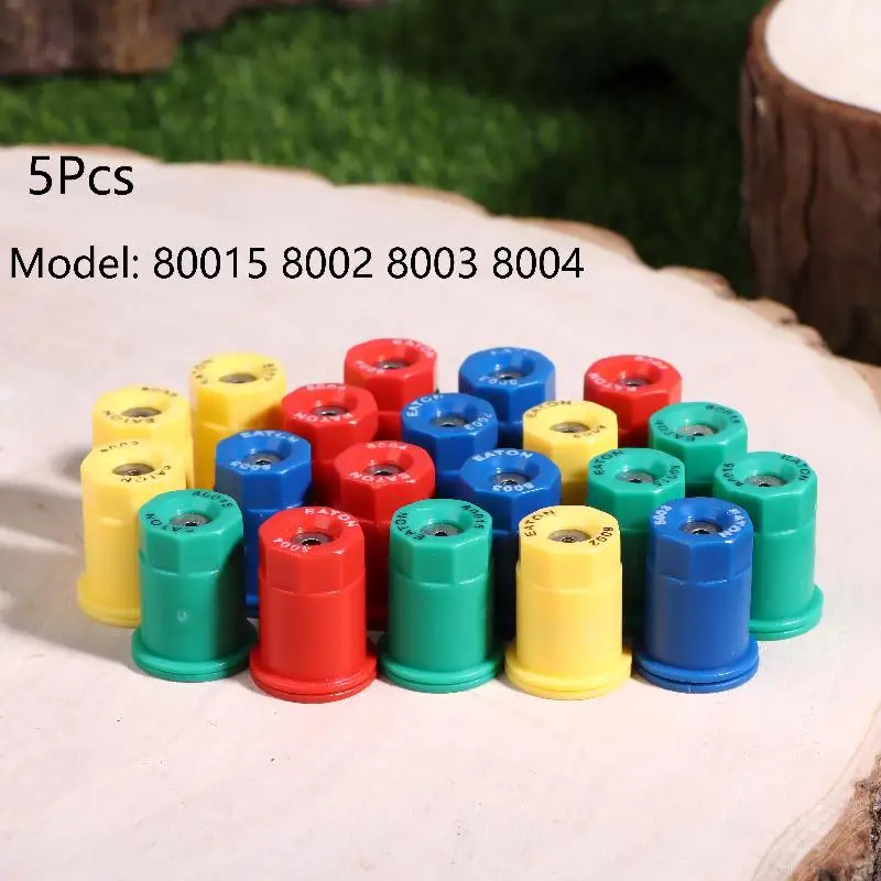 5Pcs Stainless Steel Round High Pressure Mist Nozzle Agricultural Atomizing Spray Nozzle Garden Farm Irrigation Sprayer Accessor