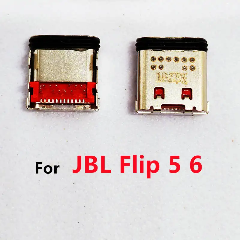 JBL-Chargeur Bluetooth E3 Charge 3 4 Flip 6 5 4 3 Flip4 Flip3 Pulse réinitialisation 2, Port de charge USB, Prise S6, Connecteur de chargeur, 5 pièces