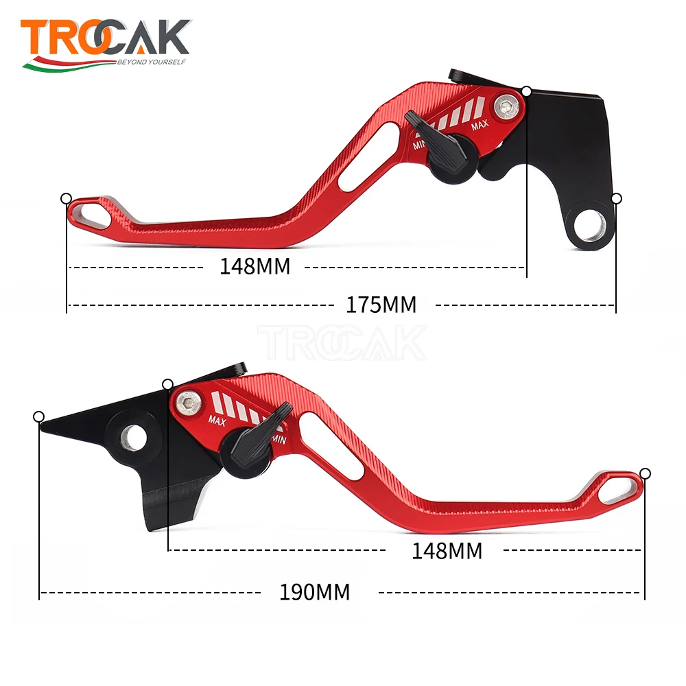 High Quality Short levers For Yamaha mt09 fz09 MT-09 MT09 2014-2020 2019 2018 2017 Motorcycle Accessories Brake Clutch Levers