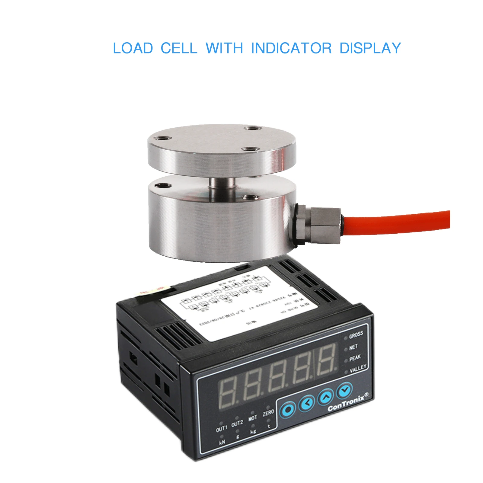 Mini Load Cell Pesando Sensor e Indicador Display Tensão e Compressão Força Peso Pressão Sensor para Escala
