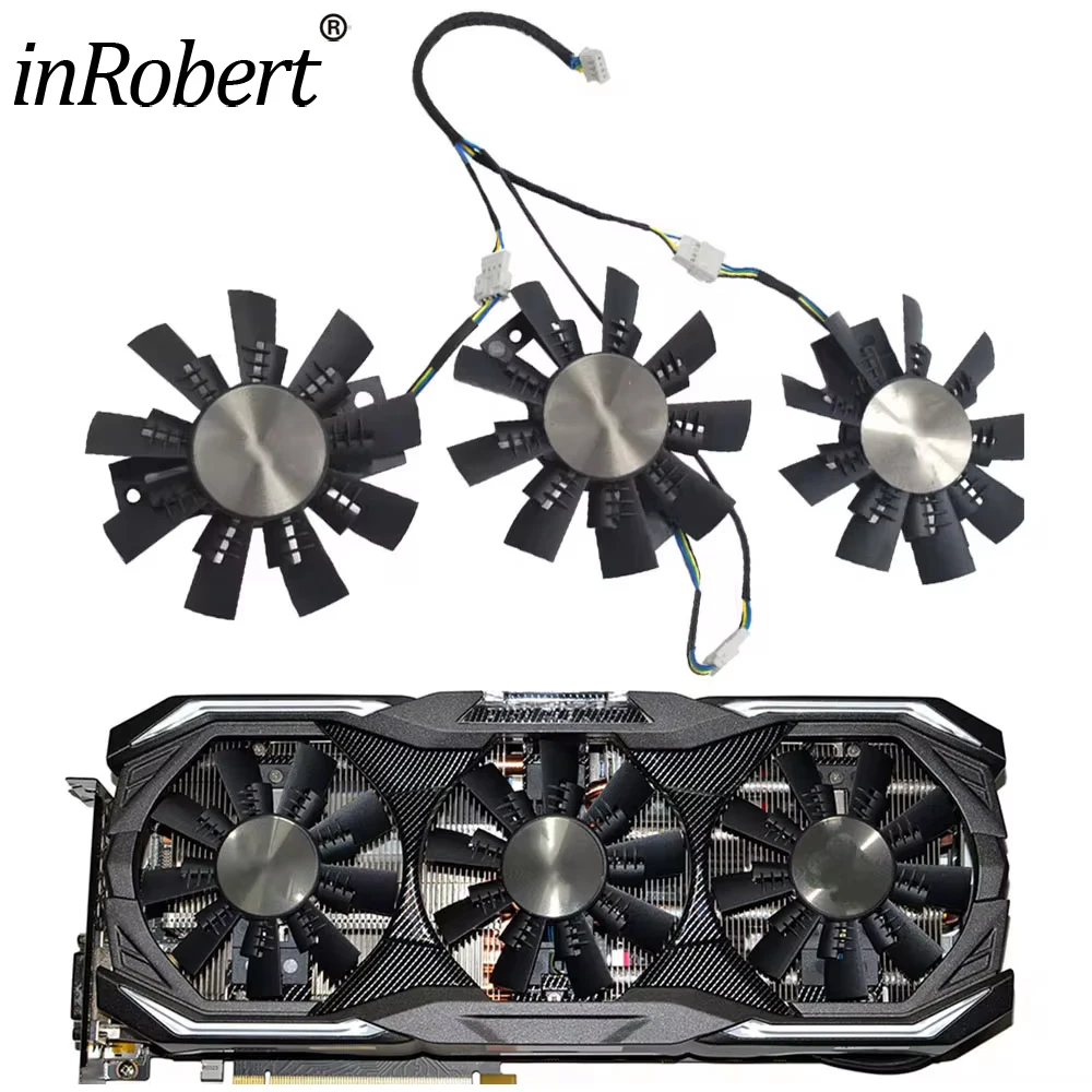 85MM GA92S2U DC12V 0.46A 4PIN Graphics Fan for ZOTAC GeForce GTX 1080 1070 Ti AMP Extreme+ Graphics Cooler Fan видеокарта