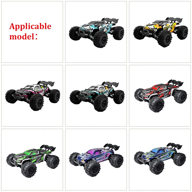 For SCY 16101Pro 16102Pro 16101 16102 1:16 Off Road RC Car RC 6034 Parts 4PCS 12mm Hex Monster Truck Wheel Tires