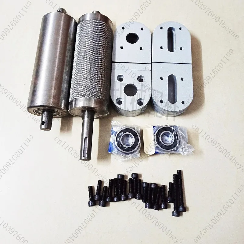 

Assembly line accessories, belts, complete set of conveyor belts, roller heads, 3060 active roller tensioning