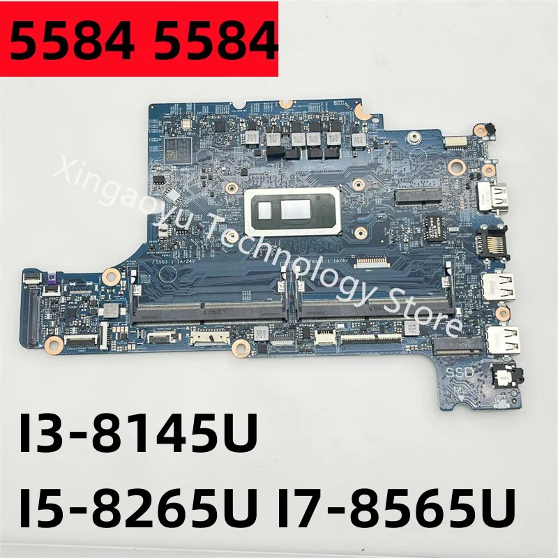 

18789-1 For Dell Inspiron 15 5584 Laptop Motherboard With i3 i5 i7 CPU CN-0CXMX0 CXMX0 0F62D6 F62D6 06DHRW 6DHRW 100% Tested OK