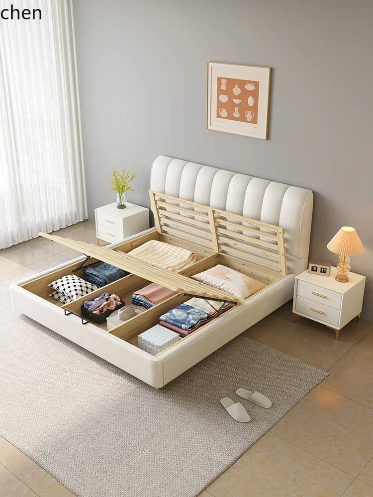 DSA Three-Proof Technology Fabric Double Bed Fabric Bed Modern Simple 1.68m Soft Pack Bed