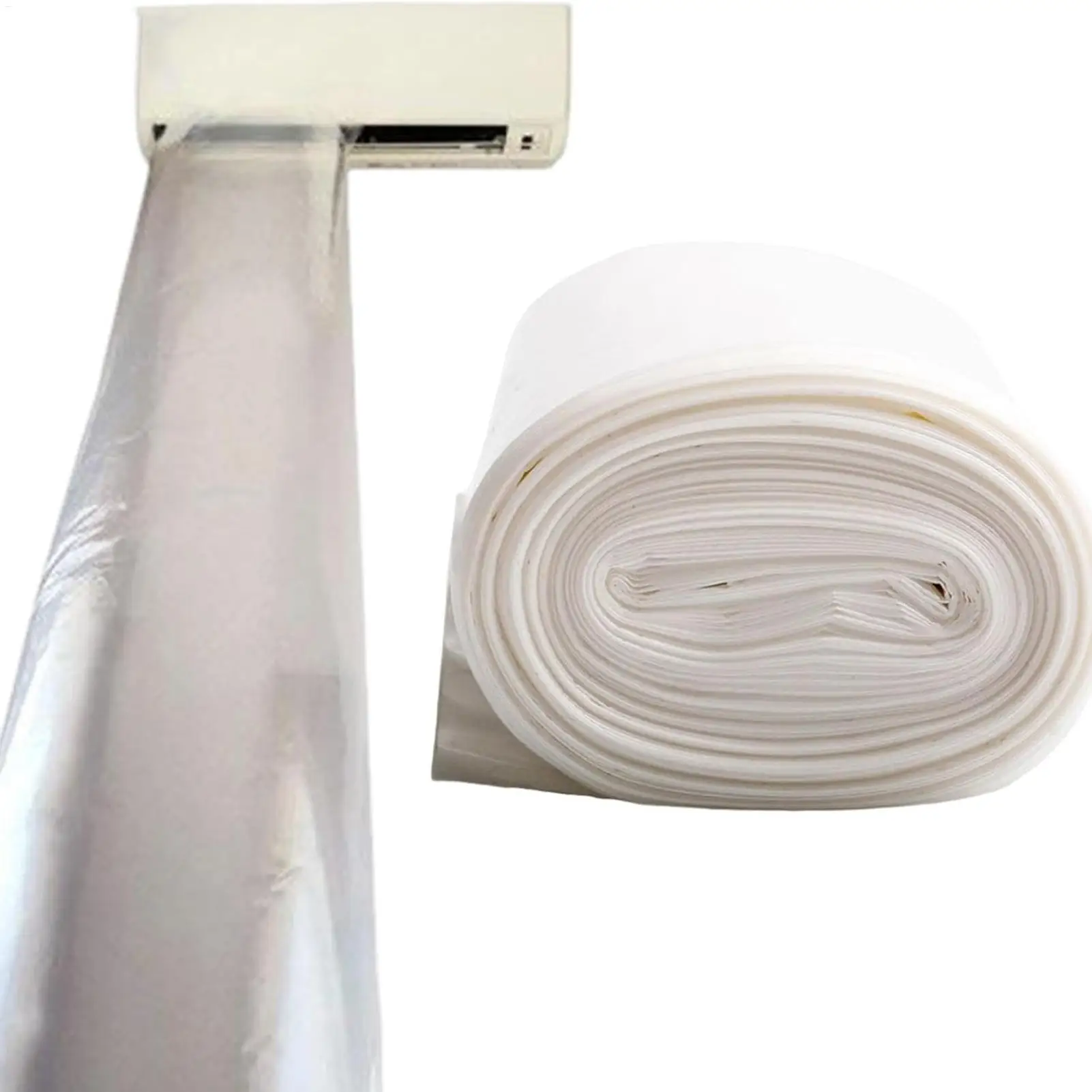 Air Conditioner Blowing Bag 10M/16M/20M/25M Flexible Foldable Cuttable Hose Air Ducting Extended Pipe Bag For Home Room