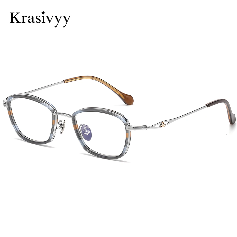 

Красивые титановые очки в оправе, женские овальные ацетатные оптические очки по рецепту, женские роскошные европейские брендовые качественные очки