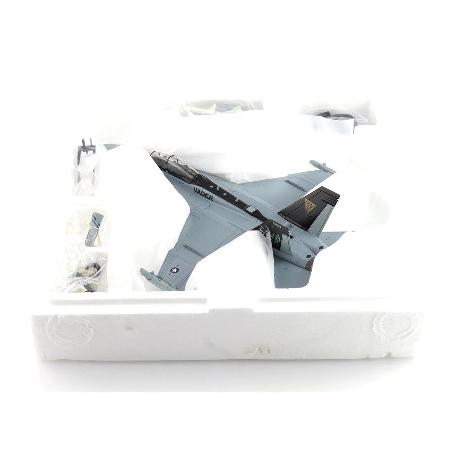 HA5159 1/72 US Navy EA-18G Electronic Fighter Model VAQ-209 Squadron Static Alloy Aircraft Model