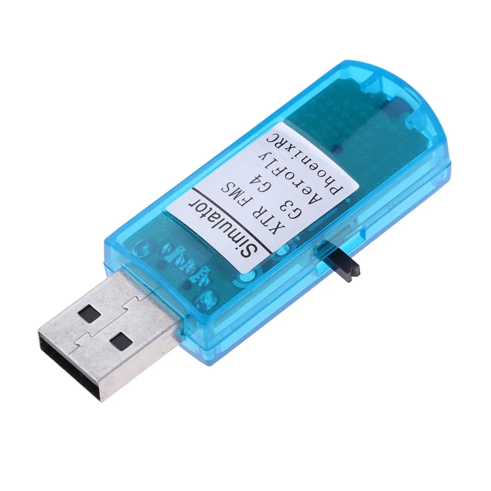 Airplane Flight Simulator Software Plastic Disk Adapter with Teaching Video for Fixed Wing and Drone Practice
