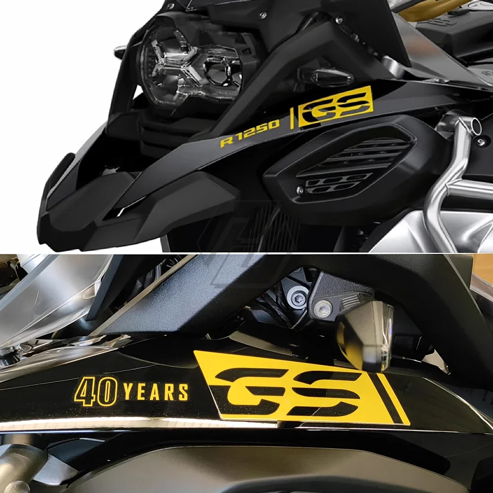 

For BMW R1250GS Adventure 2017-2021 Fairing Sticker 40 Years GS Decal Motorcycle Decoration
