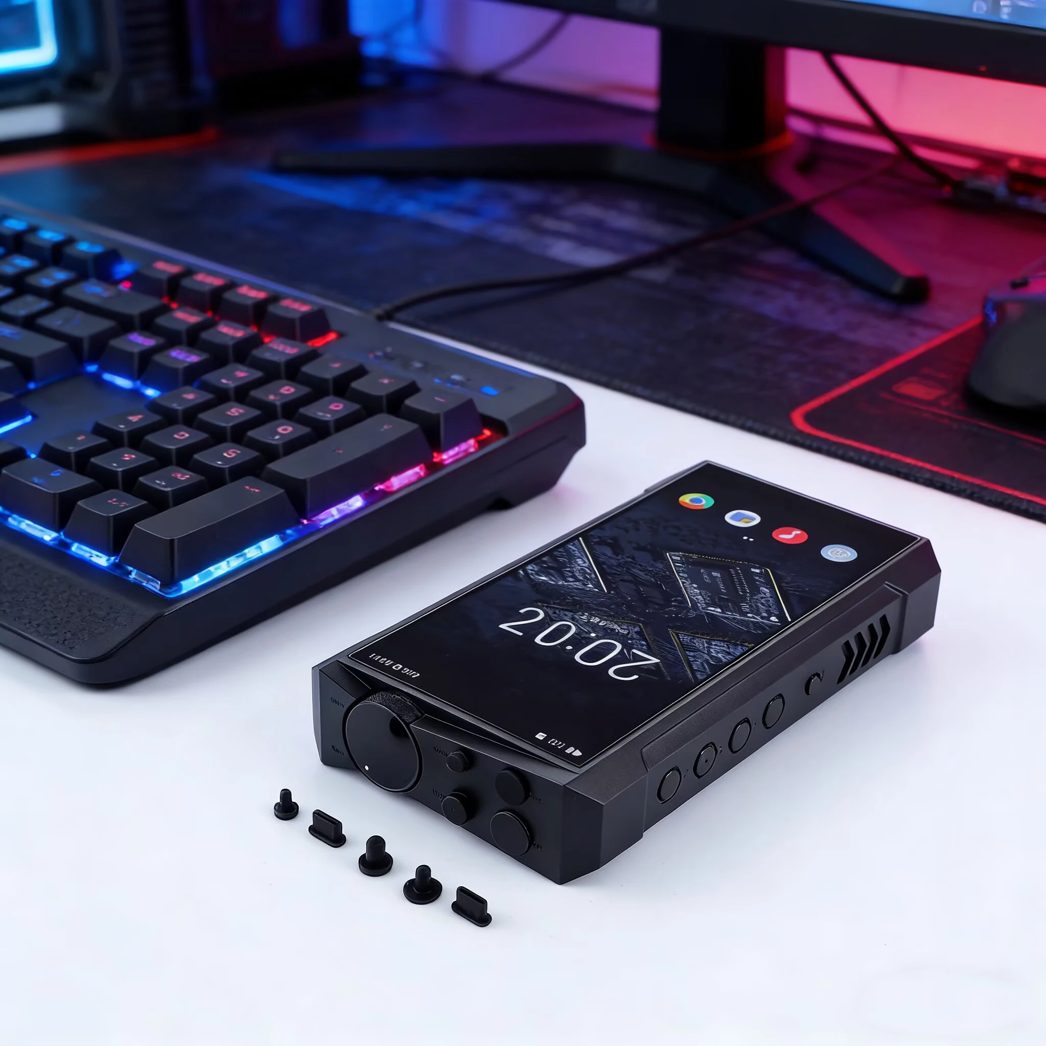 

2 комплекта пылезащитных заглушек для FiiO M17, M27, M23, M21 с разъемами 2.5 мм, 3.5 мм, 4.4 мм