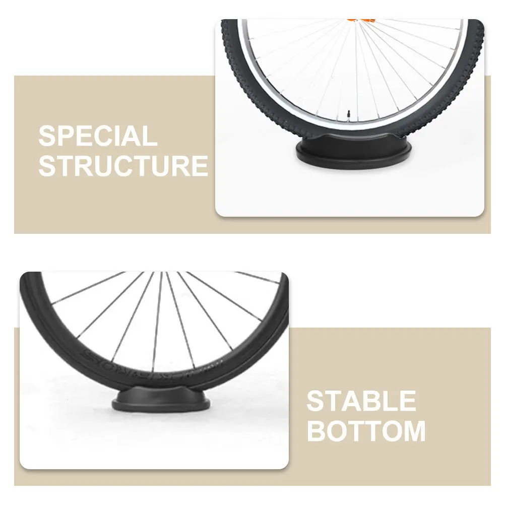 1 Set Front Wheel Riser Block For Indoor Bike Trainer Non-Slip Cycling Stand Elevated Platform For Stationary Bicycle Exercise