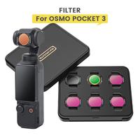 New Camera Lens Filter Set for DJI Osmo Pocket 3 ND8/16/32/64 /PL/UV  Lens Filter for Pocket 3 Accessories