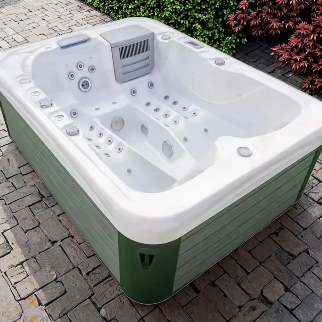 Intelligent Temperature Control Massage Swimming Pool Inflatable Jacuzzi Spa For Outdoor Home Comfort Hydro Bath