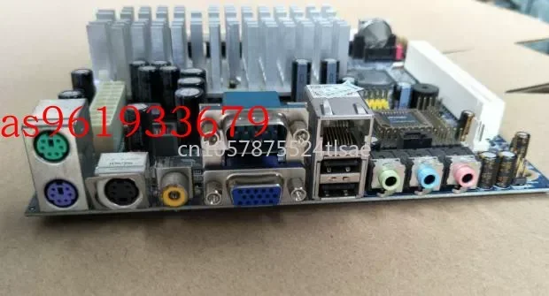 Used Mini Fanless Embedded U Desktop Computer Industrial Control Motherboard DDR2 EPIA-LN10000EG