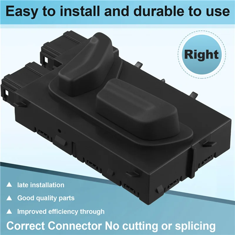 CYGJ-Pulsante interruttore di regolazione del sedile anteriore 1 paio 6509XO/6509W9 per Citroen C4 Picasso per 308 308SW 08- 13 6509X0 9659831