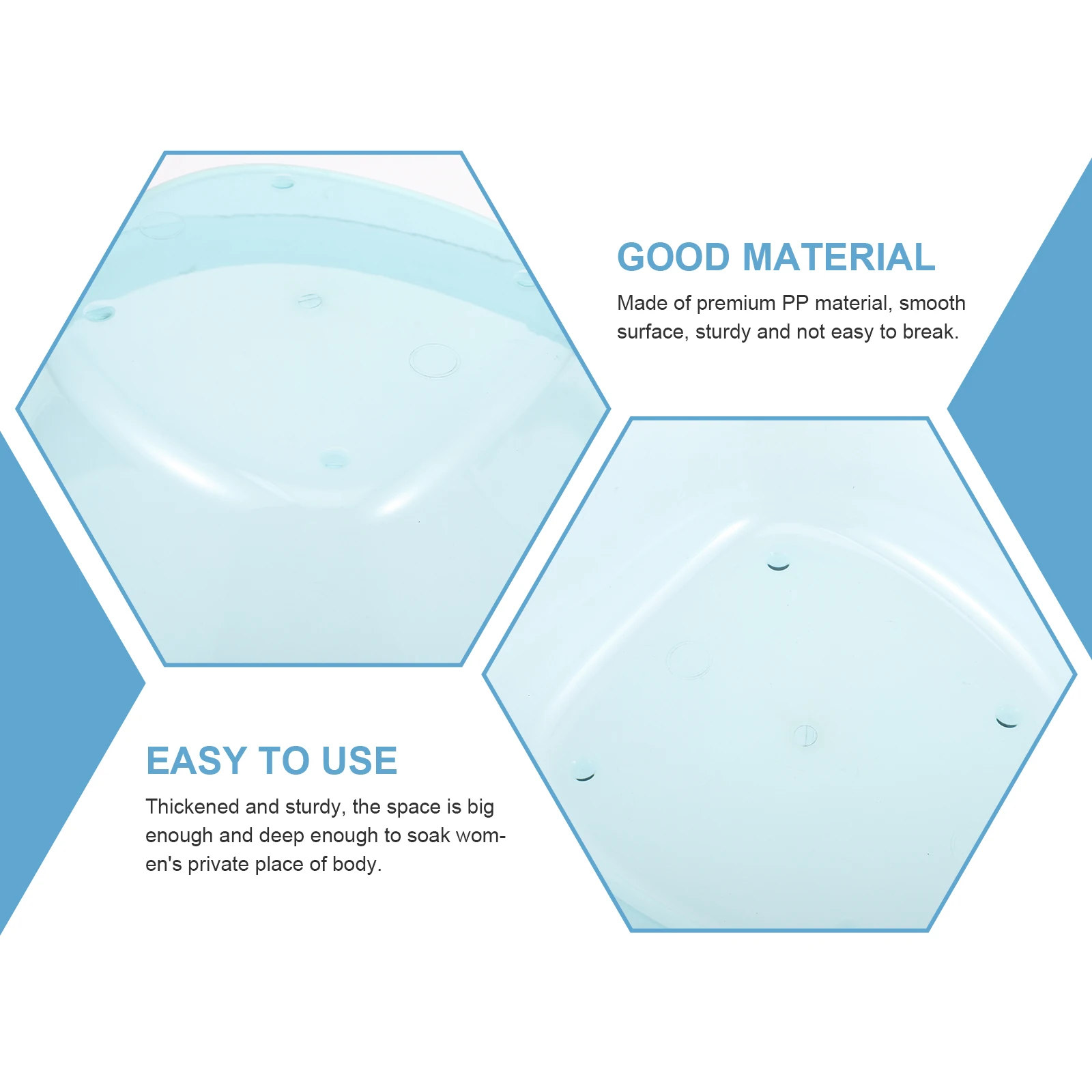 

Thickened Deep Wash Basin For Pregnant Women Postpartum Care Elderly Patients Over The Toilet Seat Large Space Smooth Design