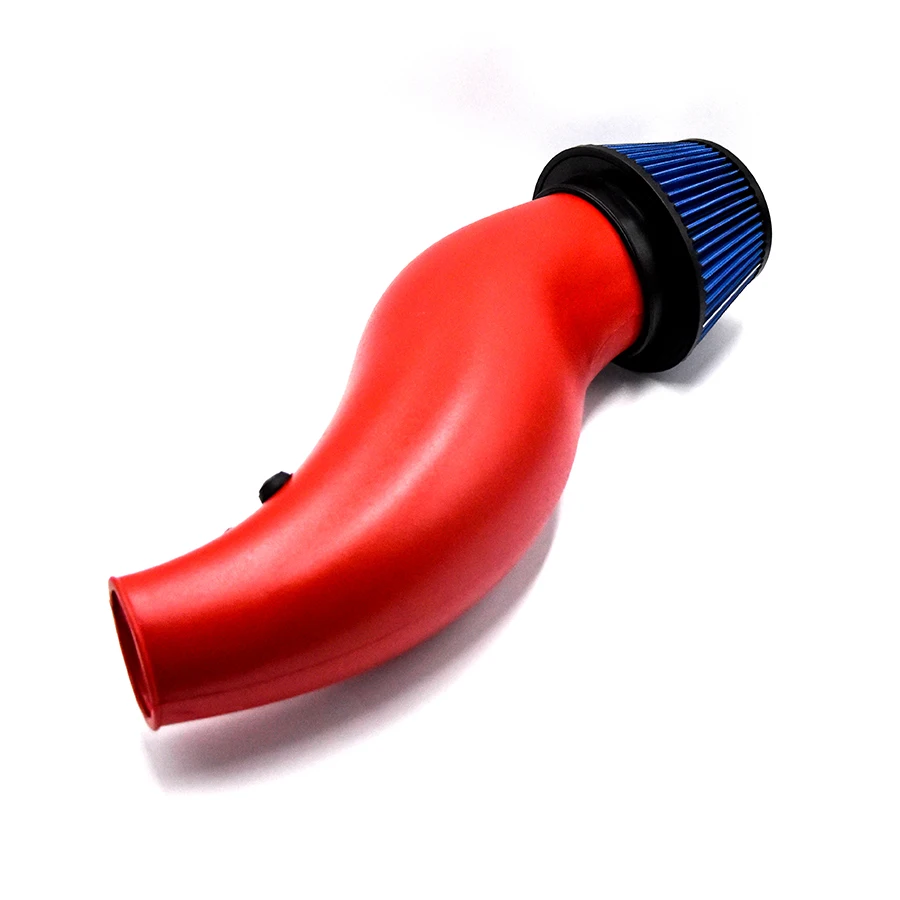 أنبوب سحب هواء بلاستيكي لهوندا سيفيك 92-00 EK على سبيل المثال ، فلتر هواء 3 "76 ، أحمر ، أزرق ، أسود