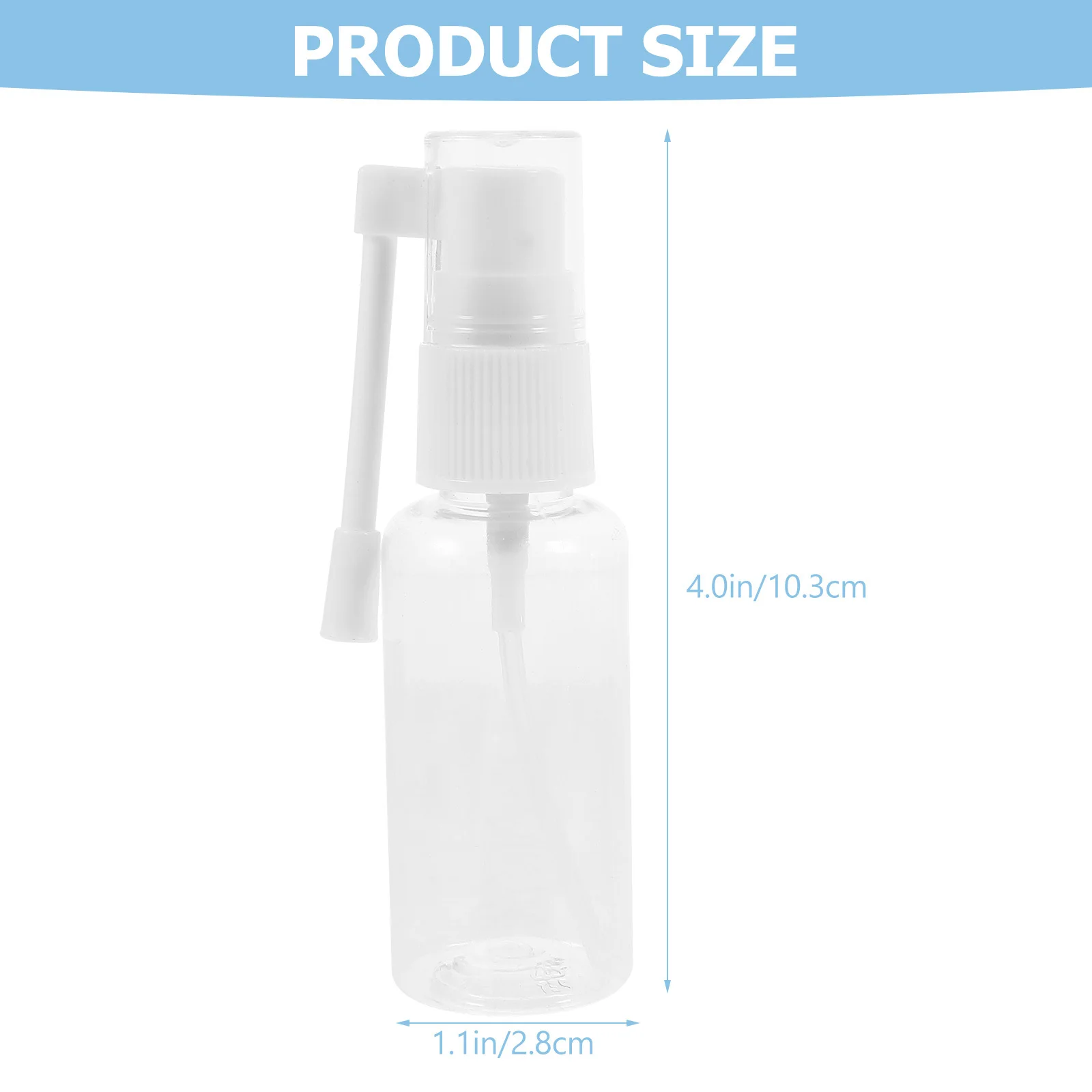 5 قطعة 30 مللي زجاجة رذاذ دوارة البلاستيك زجاجة غسيل الأنف للسفر إعادة الملء زجاجات فرعية صغيرة الأنف المالحة