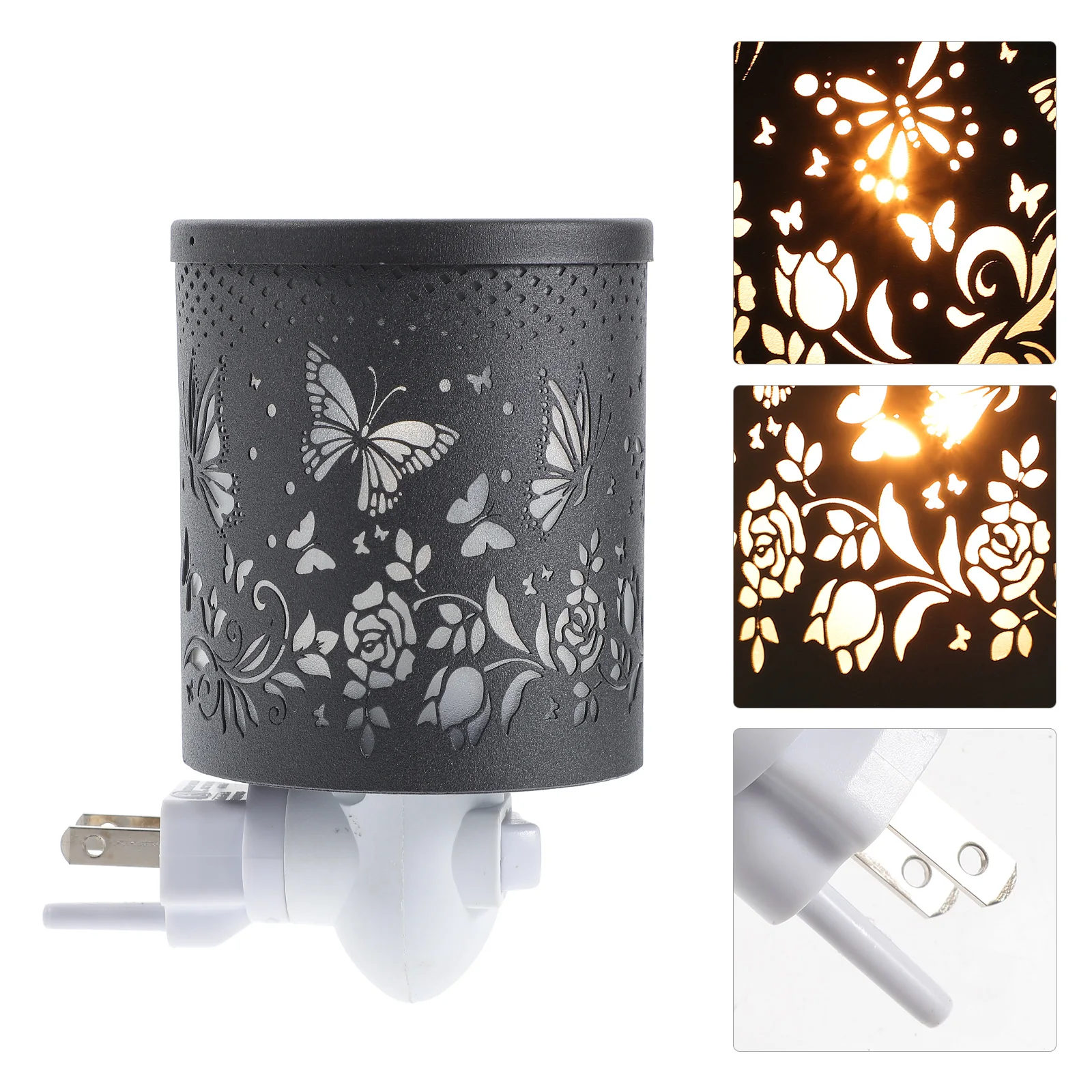 

Aromatherapy Night Light Wax Plug-in Warming Lamp Household Warmer Home Room Air Freshener SPA Mood Lamp