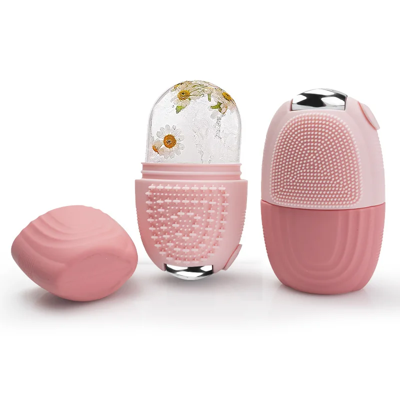 Silicone Facial Lifting Ice Roller Maker Mold Sink Cooling Face Massage Roller