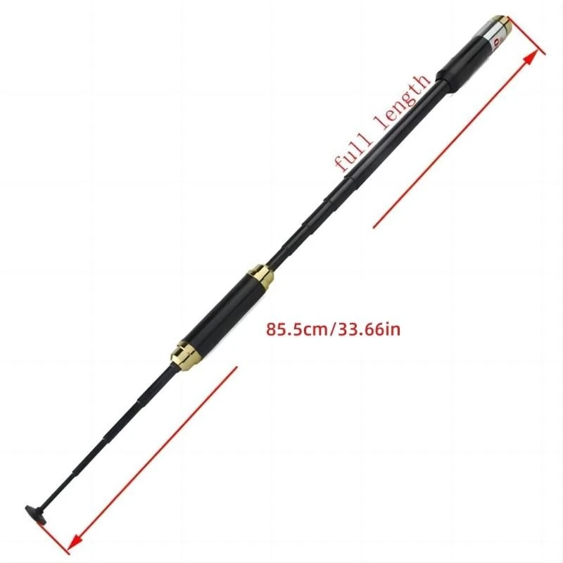 31BA AL800 retractabletelescopic Sma-Females VHF UHF 144/430MHz Bands đôi ăng-ten cho Twoway Radio Walkietalkie